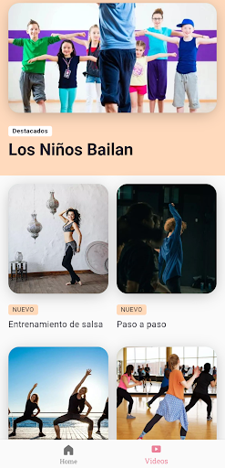 Captura de pantalla de ejercicios aerobicos en casa