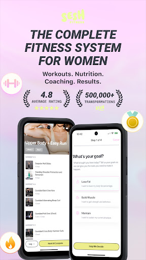 Captura de pantalla de Sesh: Workouts for Women