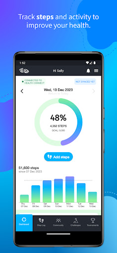 Captura de pantalla de 10,000 Steps