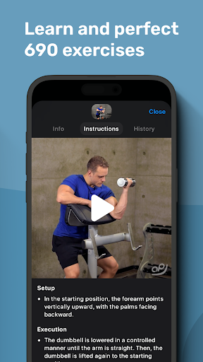 Captura de pantalla de Alpha Progression Gym Tracker