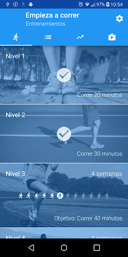 Captura de pantalla de Comienza a correr. AxiomRun 5K