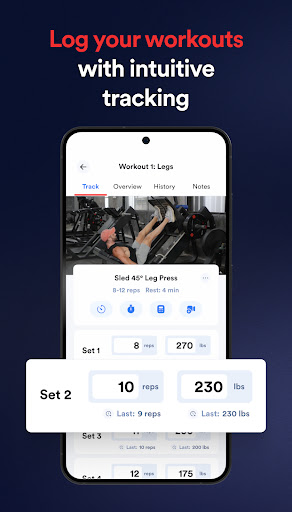 Captura de pantalla de Caliber Strength Training