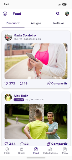 Captura de pantalla de Caminar Correr Caminata FITAPP