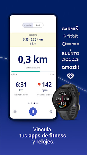 Captura de pantalla de ASICS Runkeeper: Running App