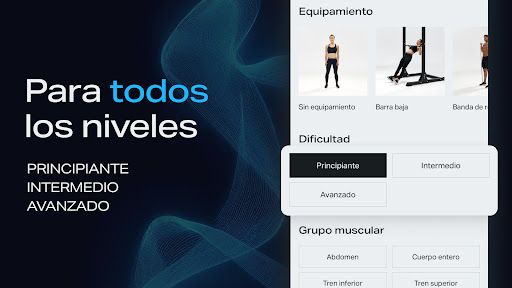 Captura de pantalla de Freeletics: ejercicios en casa