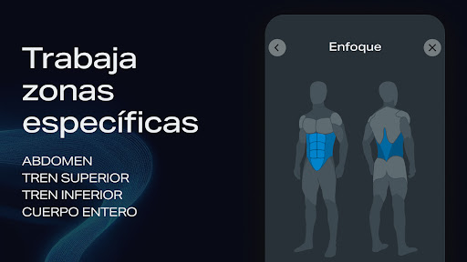 Captura de pantalla de Freeletics: ejercicios en casa