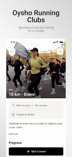 Captura de pantalla de OYSHO TRAINING