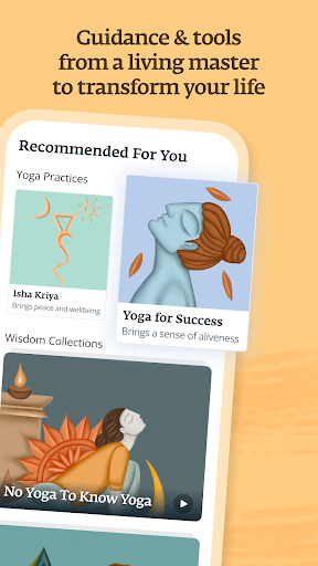 Captura de pantalla de Sadhguru - Yoga y Meditación