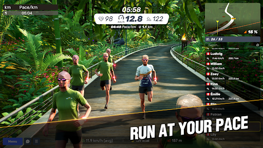 Captura de pantalla de MyWhoosh: Indoor Cycling App
