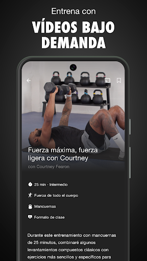 Captura de pantalla de Nike Training Club