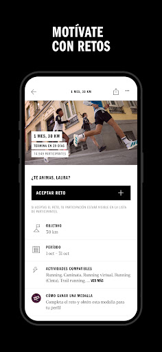 Captura de pantalla de adidas Running: Correr Caminar