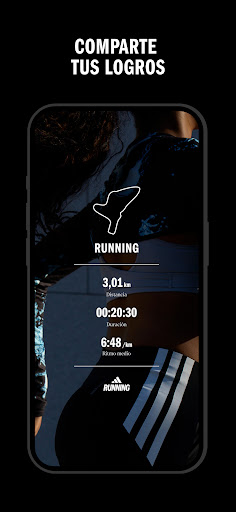 Captura de pantalla de adidas Running: Correr Caminar