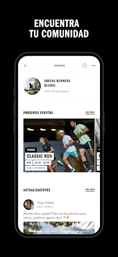 Captura de pantalla de adidas Running: Correr Caminar