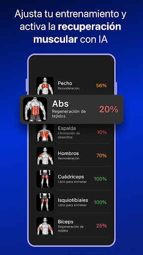 Captura de pantalla de Muscle Booster: Entrenamiento