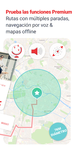 Captura de pantalla de Bike Citizens GPS bicicleta