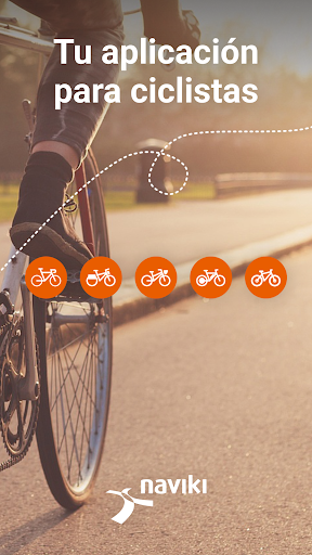 Captura de pantalla de Naviki – app la bici