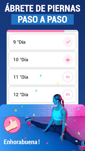 Captura de pantalla de Apertura de piernas en 30 días 